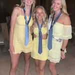 Beginning Boutique Yellow Linen Sundress Size XS Photo 1