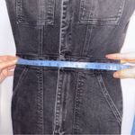 Good American ‎ Black Denim Jumpsuit Photo 13