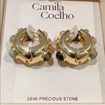 Camila Coelho | Chunky Hoop Gold Earrings Photo 7