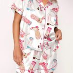 Cowgirl Print Pajamas Pink Size M Photo 0