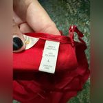 Vintage 1998 Victoria’s Secret Collection ruffle skirt slip dress, size large Red Photo 7