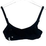ANDIE NWT  Swim The Riviera Top Bikini Top Flat Black Size Small S NEW Photo 6