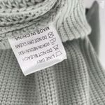 Women’s Chunky Oversized Wool Blend Gray Knit Sweater Size XL Photo 13