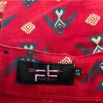 Ranch Dress’n Fallon Taylor Red Southwestern Print Wide Leg Jeans Size 27 Photo 3
