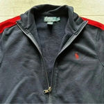 Ralph Lauren  Polo  Womens Navy Red Track Jogger Mock Neck Long Sleeve Jac… Photo 7