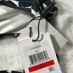 Calvin Klein Swimwear Geometric Black & White Side Tie Hipster Bikini Bottom XS Photo 9