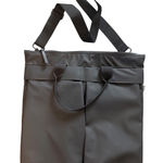 RAINS Flight Bag Convertible trail Tote Shoulder Crossbody Black Photo 0