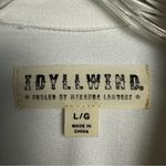 Ron Jon Idyllwind top silver snap western fringe cowgirl blouse size Large Miranda Lambe Photo 3