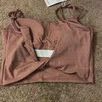 Halara NWT  twist back tank top M Photo 2