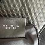 Akris Black Wool And Leather Dress Sleeveless Midi Dress Photo 6