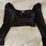 Princess Polly  black silk top Photo 0