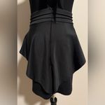 Charlotte Russe EUC Black Lace Top Peplum Dress size medium Photo 5