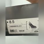 Apt. 9  Laser-Cut Apkennedy Black Platform Heels Size 8.5 Photo 7