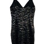 Haute Monde Sequined Cocktail Dress - Size L Photo 3
