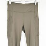 Lululemon  Womens‎ Invigorate High Rise Tight 25" Active Leggings 6 Dark Olive Photo 2