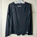 The North Face  flashdry long sleeve Sz S heathered black Photo 0