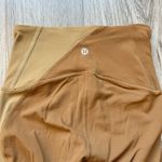 Lululemon  Nulu Colour Block High-Rise Tight 25" Copper Brown/Bold Beige Size 2 Photo 4