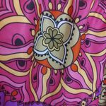 Leg Avenue  Size Small/Medium S/M Funky Hippie 70s Mini Dress Vibrant Purple Photo 7