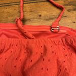 Eyeshadow  Tiered Ruched Middle Pink Spaghetti Tank Top Size Medium‎ Photo 2