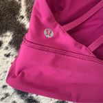 Lululemon  x SOULCYCLE Free to Be Serene Bra Longline In Ripened‎ Raspberry Sz 4 Photo 4