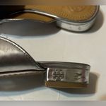 Tory Burch Pointed Toe Slip On
Sandal Metallic Silver Womens 6.5 Photo 3