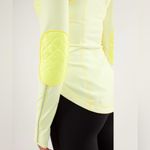 Lululemon Ice Queen Long Sleeve Slop Stripe Clairty Yellow Size 2 Photo 6