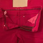 Old Navy Y2K hot red jeans sweetheart size 12 Photo 7