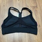 PINK - Victoria's Secret Victorias Secret PINK Black Ultimate Unlined Mesh Insert Sports Bra Size Small Photo 1