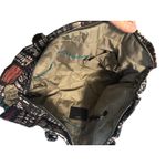 TUMI Abstract Print Tote Bag | Nylon & Leather Handles Photo 3