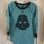 Star Wars  Blue/Black Darth Vader Thermal Top Small Photo 0