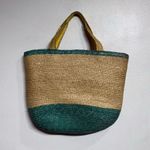 Kalor Straw Vintage Drawstring Beach Bag Tan Photo 6