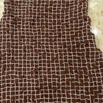 Free People Set the Bar Smocked MIDI Dress. Brown. Size XS Photo 7