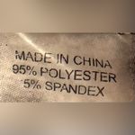 CHAUS NEW YORK Chaus top - ruched and gathered in front - flattering gray black animal - Large Photo 6