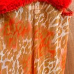 Victoria's Secret Near Vintage Orange Animal Print Nightgown size M Photo 11