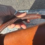 None Rustic vintage Classic Brown Leather satchel Bag Photo 12