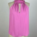 Amanda Uprichard Talita Top in Pompei Pink Photo 1