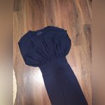 Robert Rodriguez  navy Merino
Wool Blouson boho Sweater revolve maxi dress $300 Photo 2