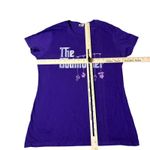 Gildan The Godmother T-Shirt Womens S Purple Baby Shower Gift Graphic Tee Photo 4