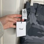 Aritzia NWT TNA New Alix Dark Eclipse Camo Cargo Jogger Pants Size Medium Photo 2