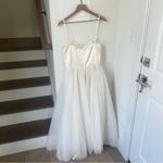 Reformation NWT Alouette Dress in Fior Di Latte Photo 8