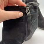 Sam Edelman Black Suede Ankle Boots Buckle Western Booties Womens 8 Photo 11