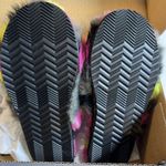 Sorel Go Mail Run Fluffy Slipper Black Multi Size 5 New Photo 4