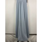 Lulu’s Light Blue Air of Romance Halter Neckline Maxi Flowy Dress Size XS Photo 4