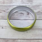 Vintage Bracelet Bright Metallic Green Photo 4