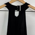 Free People  Black Twist Shout Keyhole Tank Top XS Photo 3