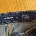 Old Navy  High Rise O.G. Loose Jeans Size 0 Blue Denim Secret Smooth Pockets NWT Photo 6