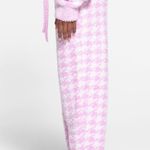 SKIMS COZY KNIT JOGGER LIMITED EDITION 'PETAL HOUNDSTOOTH' SIZE: S/M Photo 9