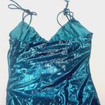 superdown  Manuela Ruched Mini Dress in Blue Small Photo 7