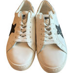 Vintage Havana  Carla cheetah sneakers white/black women’s size 8 Photo 0