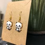 Panda Bear Earrings Photo 2